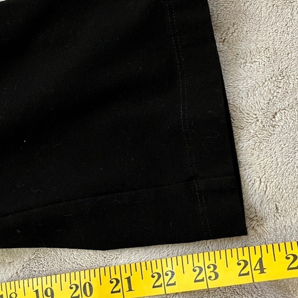Eileen Fisher Pull On Cigarette Pants Slacks Black Womens Size Small Petite - Picture 11 of 11